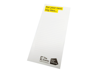 The Exeter (Rebrand) 1/3 A4 Smart Notepad